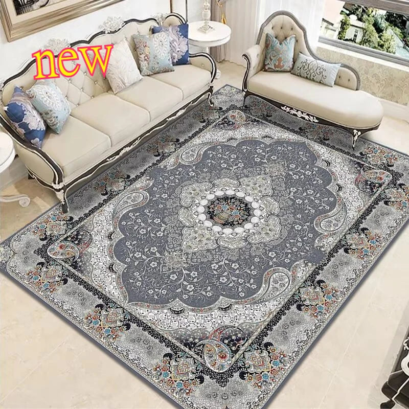 Tapis à motif inspiré persan Nesty - Grand format (vue 18)
