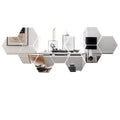 Stickers muraux miroir hexagonaux — set autocollant (vue 7) - Nesty