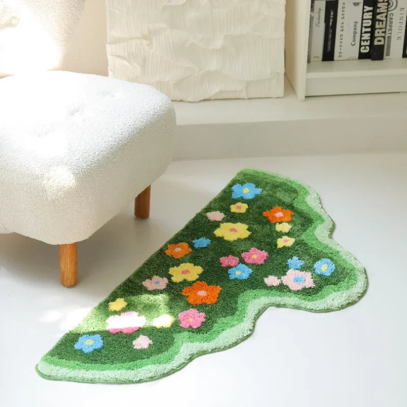 Tapis de chevet forme libre Nesty - Tapis moelleux irrégulier (vue 10)