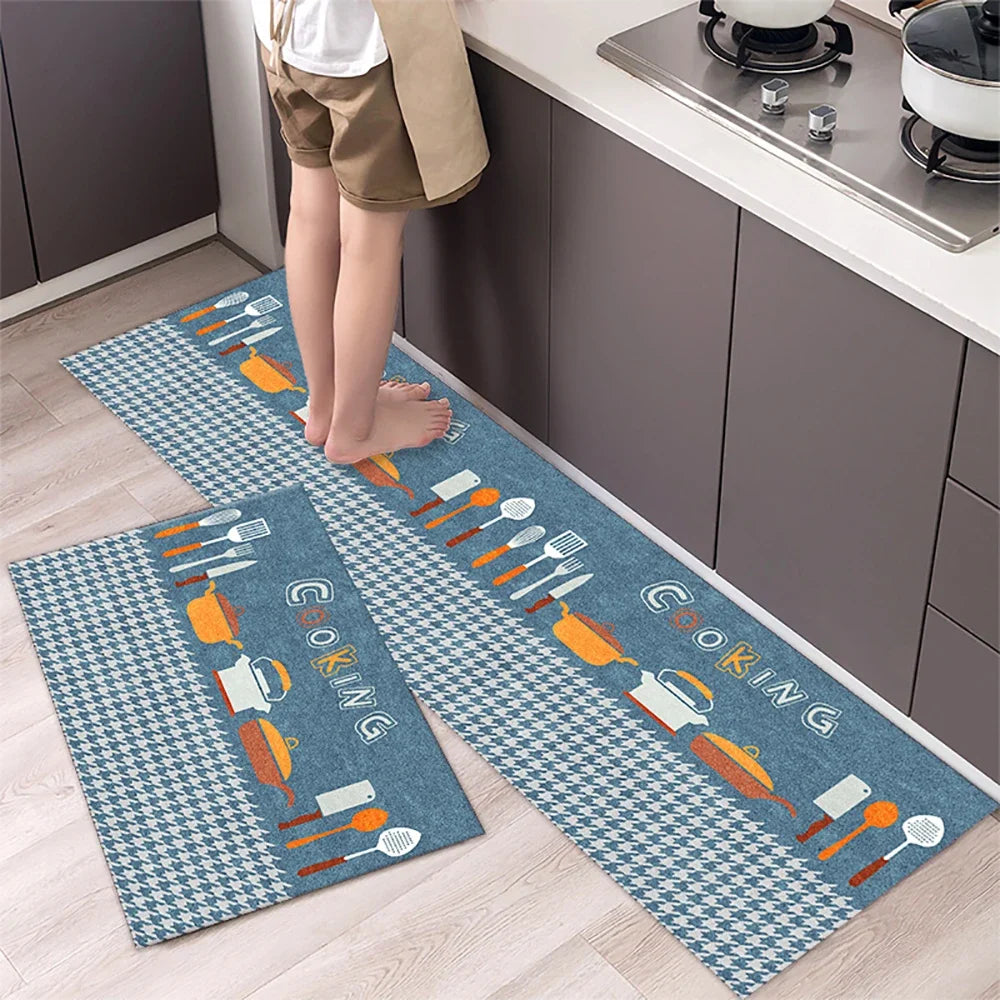 Tapis de chevet long en acrylique — uni et absorbant - Nesty (vue 17)