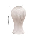 Vase en porcelaine épuré, format hydroponique - Nesty (vue 6)