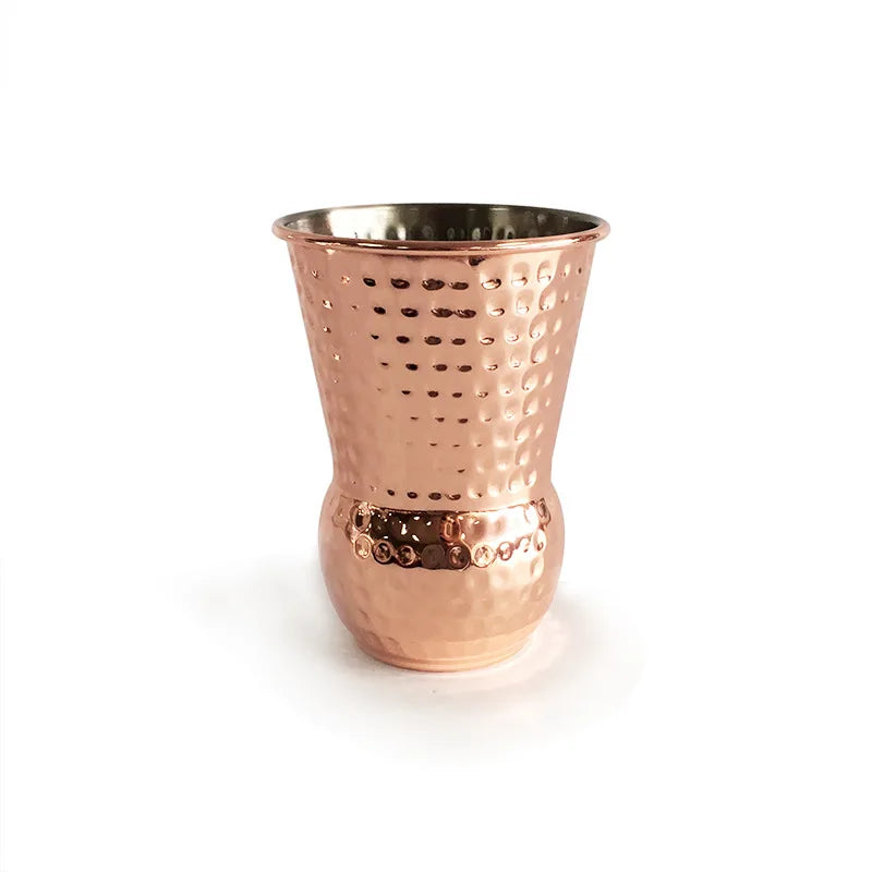 Gobelet tiki en inox cuivré, 350ml (vue 7) - Nesty