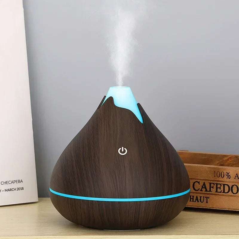 Diffuseur d'huiles essentielles en bois Nesty - 350 ml avec télécommande (vue 7)