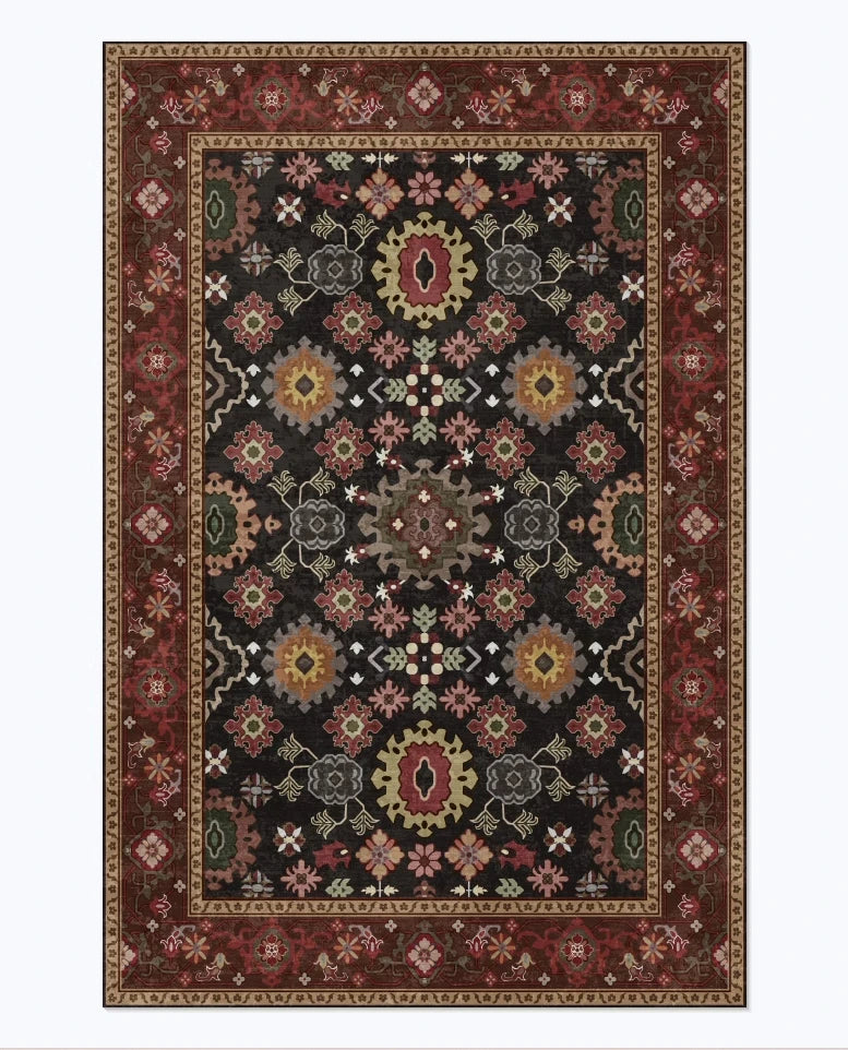 Tapis à motif géométrique rétro pour salon Nesty (vue 15)