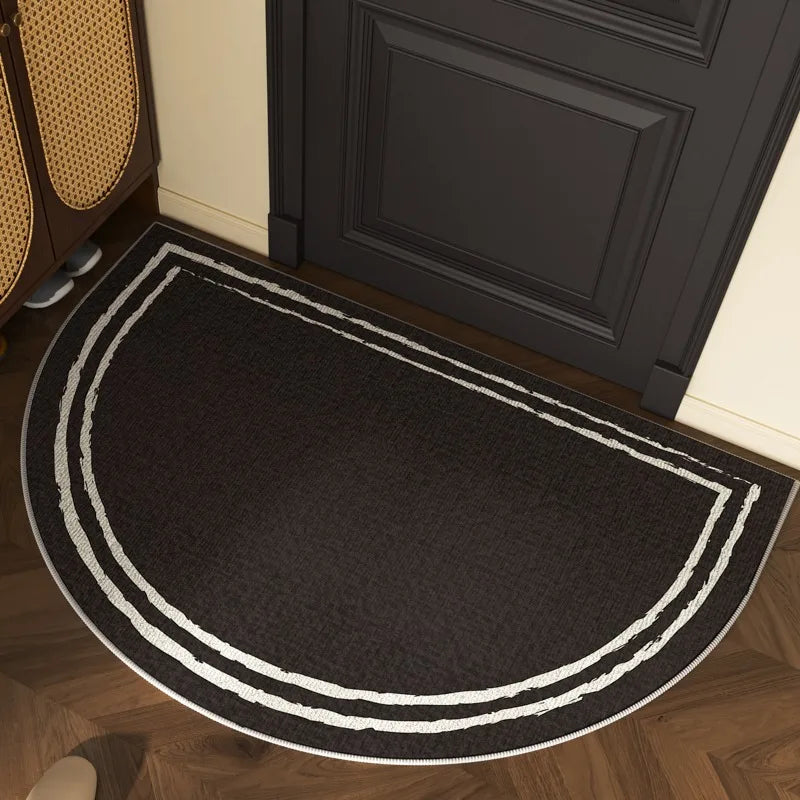 Tapis d'entrée à motif semi-circulaire Nesty - Dos PVC (vue 6)