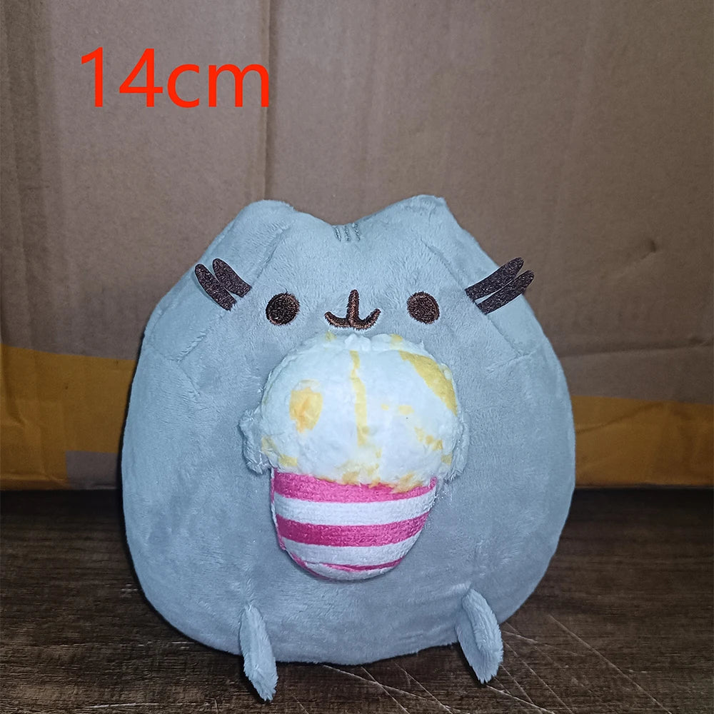 Peluche chat douce Nesty - Décoration pour chambre et bureau (vue 17)