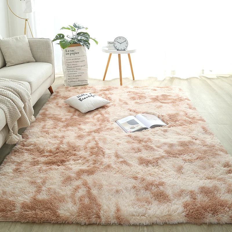 Tapis moelleux à motif géométrique Nesty - Style nordique (vue 12)