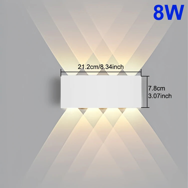 Applique murale LED extérieure étanche Nesty - Éclairage pour jardin et terrasse (vue 9)