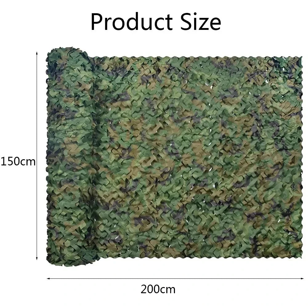 Filet décoratif pour jardin Nesty - Fiche dimensions 150x200 cm