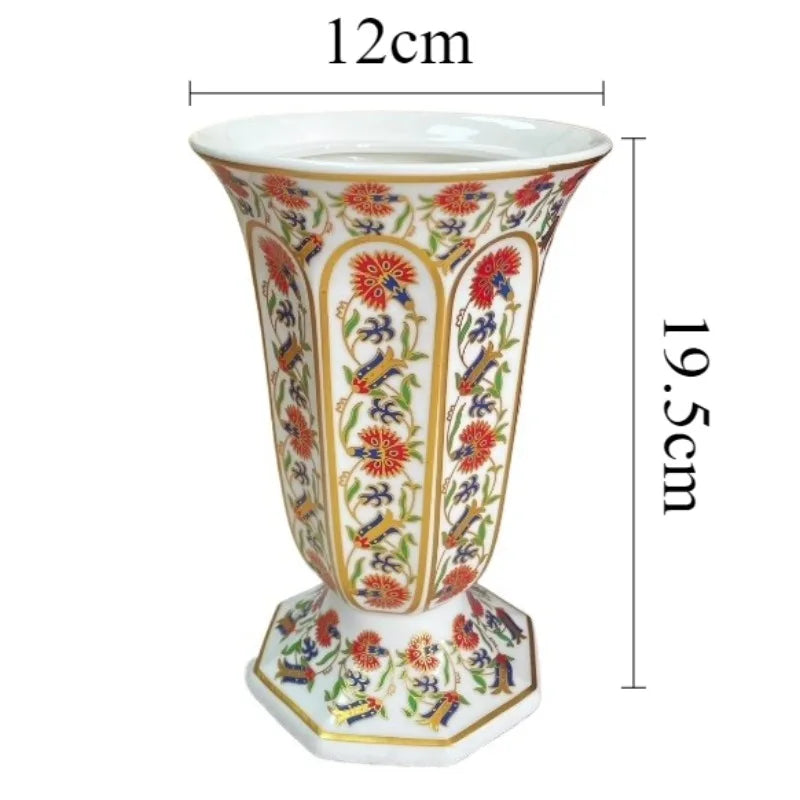 Vase en porcelaine Nesty - Petit format sobre pour bureau (vue 6)
