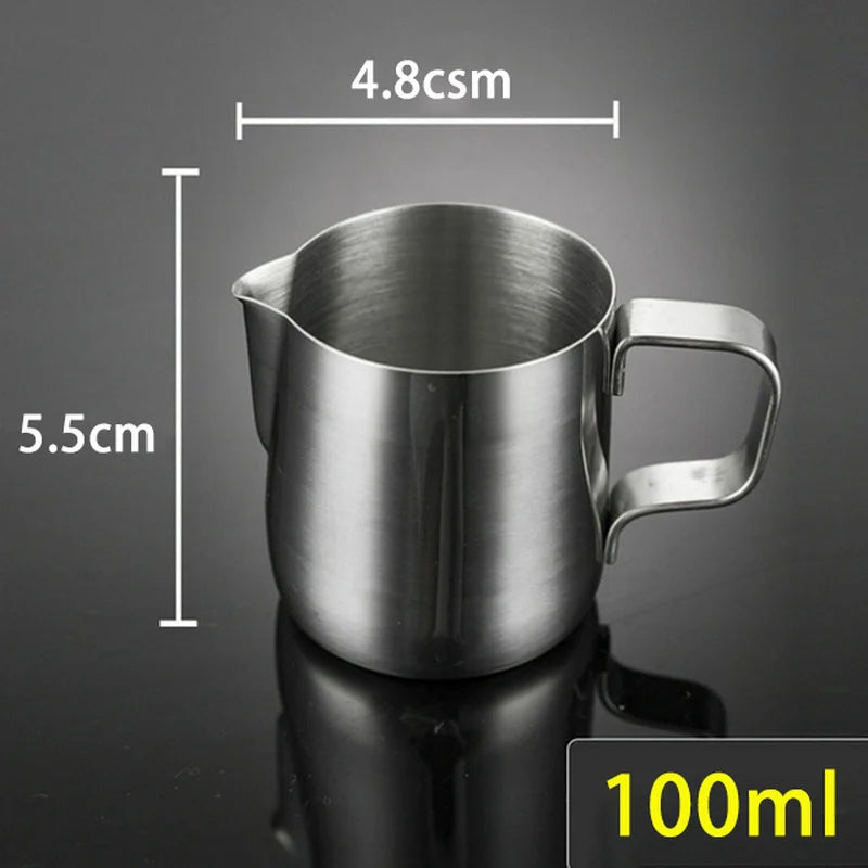 Pichet à lait en inox pour mousse et latte art (vue 6) - Nesty