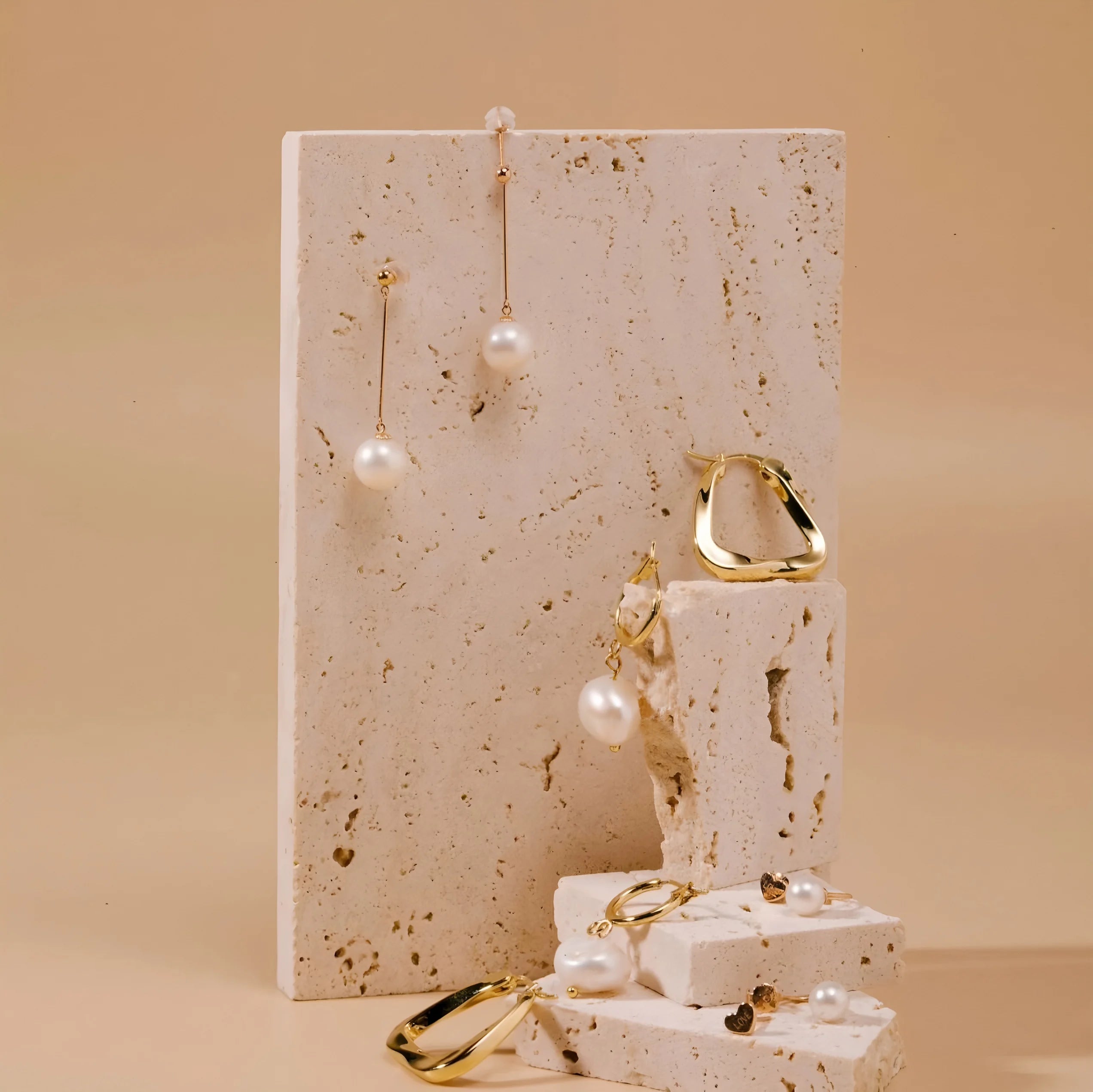 Vide-poche en travertin — esprit wabi-sabi (vue 6) - Nesty
