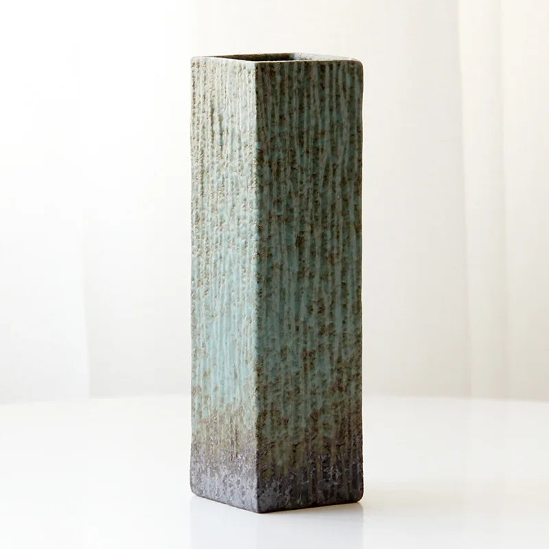Vase en grès de style japonisant, décoration zen - Nesty (vue 7)