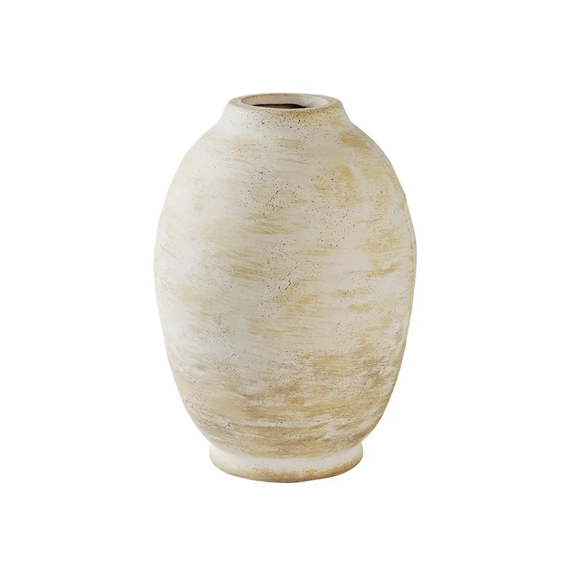 Vase céramique artisanal, style rétro fait main (vue 6) - Nesty