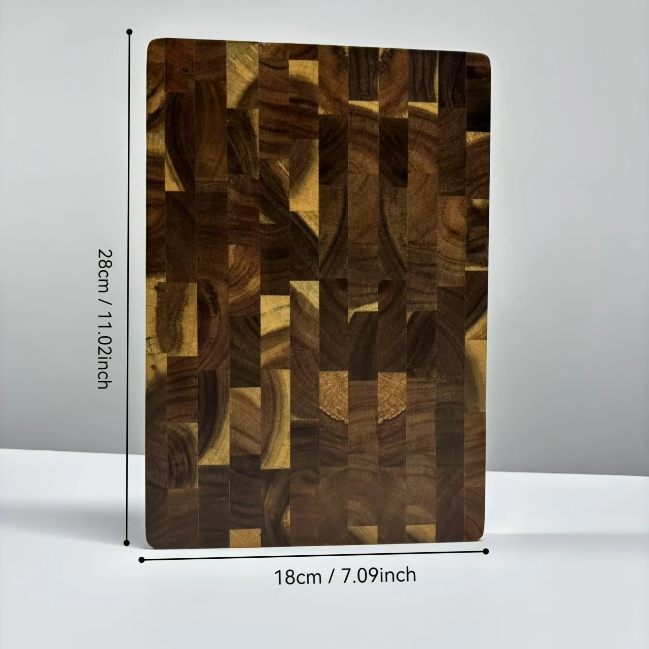 Grande planche à découper en bois massif à grain apparent (vue 5) - Nesty