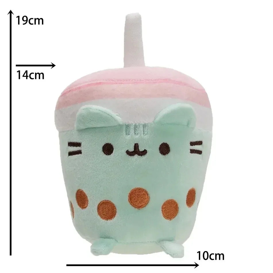 Peluche chat douce Nesty - Décoration pour chambre et bureau (vue 15)