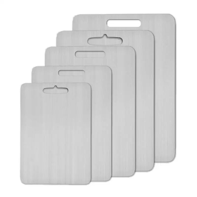 Planche à découper en acier inoxydable, double face épaisse Nesty (vue 6)