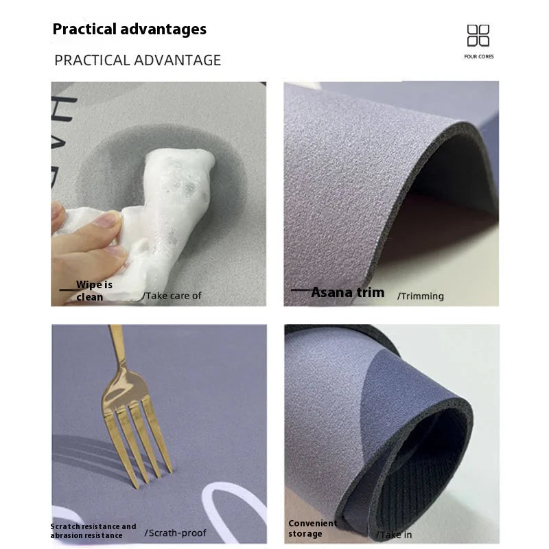 Tapis de cuisine en diatomée — disponible en lot (vue 5) - Nesty