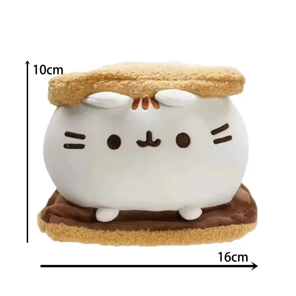 Peluche chat douce Nesty - Décoration pour chambre et bureau (vue 6)
