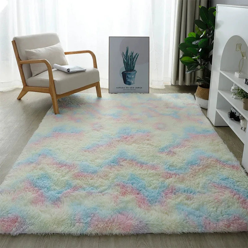 Tapis shaggy moelleux — plusieurs motifs (vue 9) - Nesty