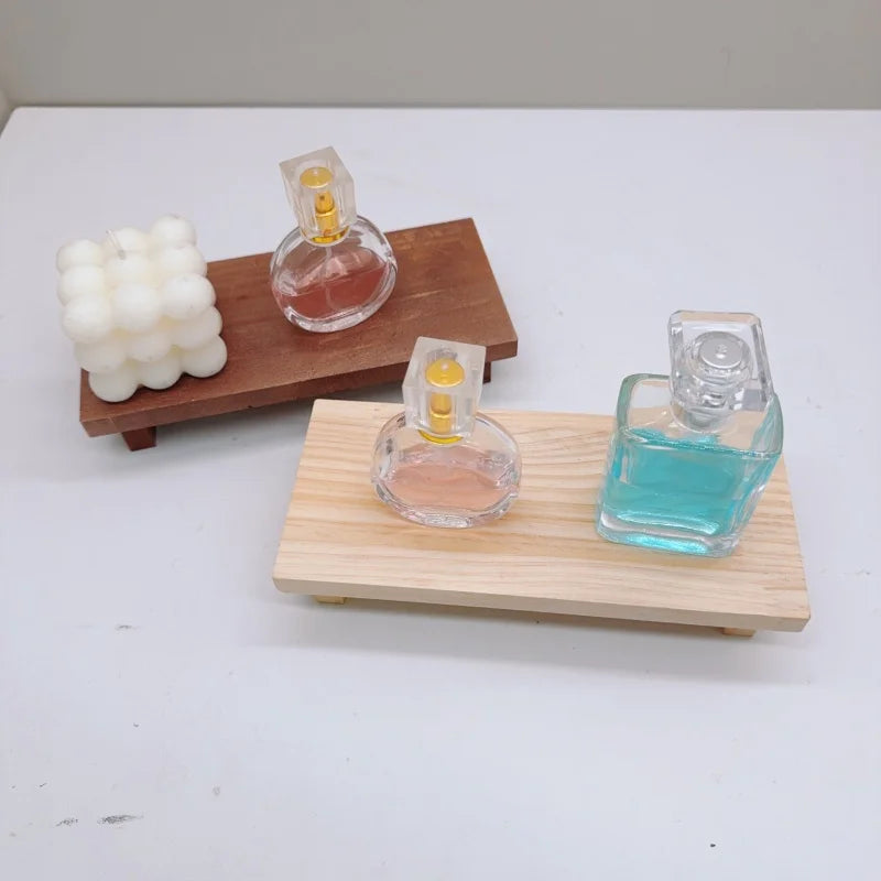 Piédestal en bois Nesty - Présentoir pour savon ou bougie (vue 6)