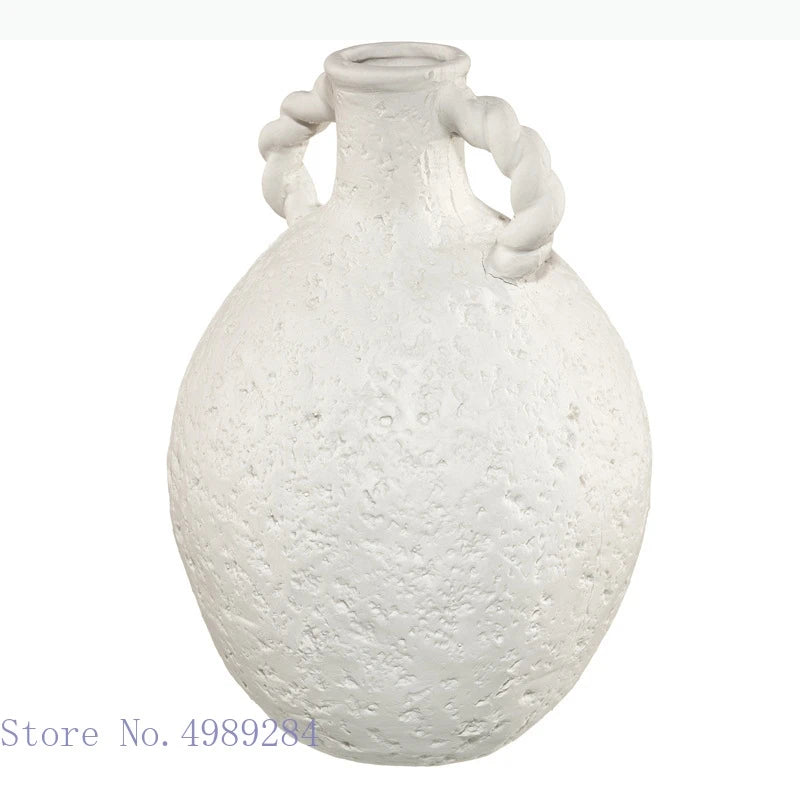 Vase en céramique avec anse, style traditionnel - Nesty (vue 6)