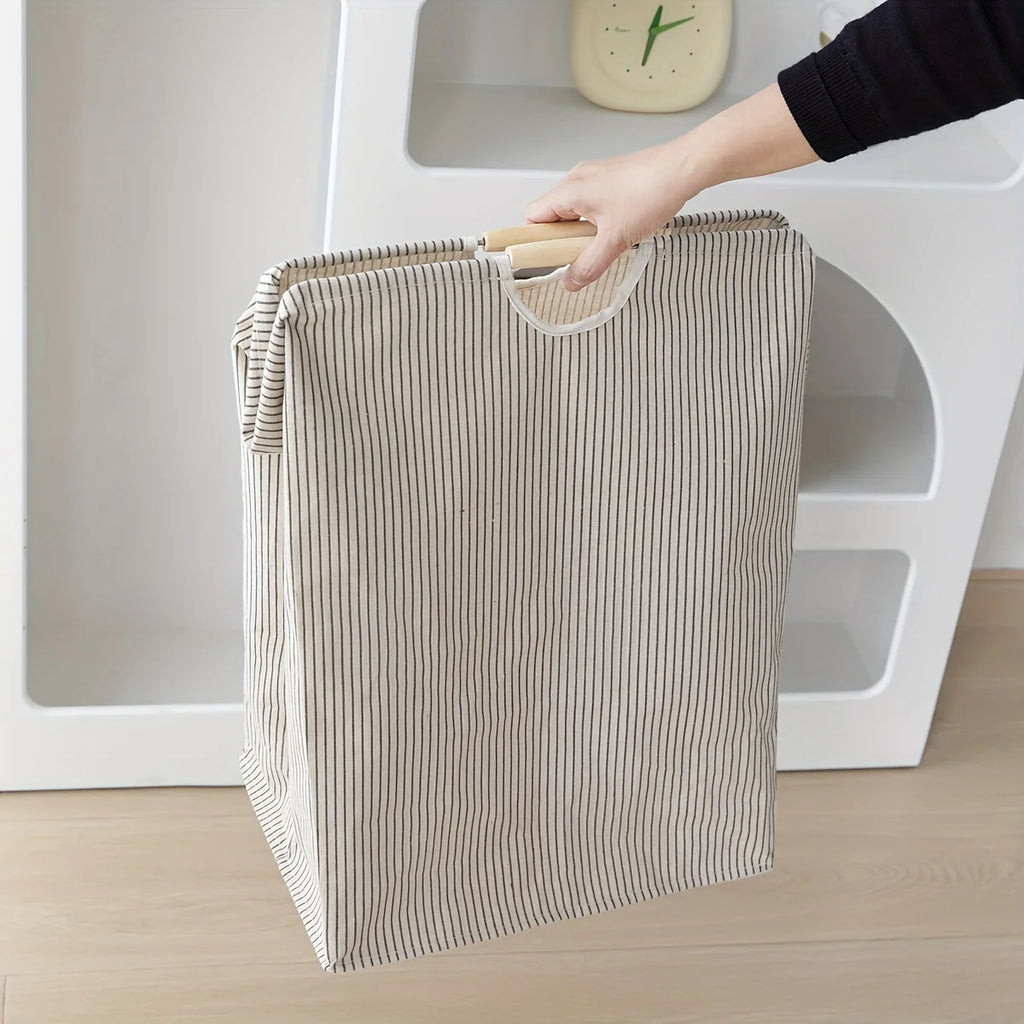 Boîte de rangement pliable en toile de coton - Nesty (vue 4)