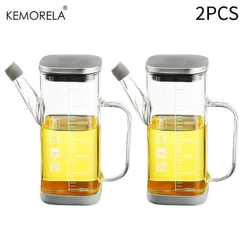 Burette à huile en verre graduée, 700 ml - Nesty (vue 7)