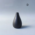 Petit vase noir en céramique — esprit japonais - Nesty (vue 12)
