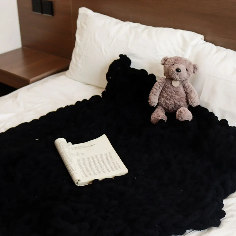Plaid en polyester imprimé, motif animalier tout doux (vue 6) - Nesty