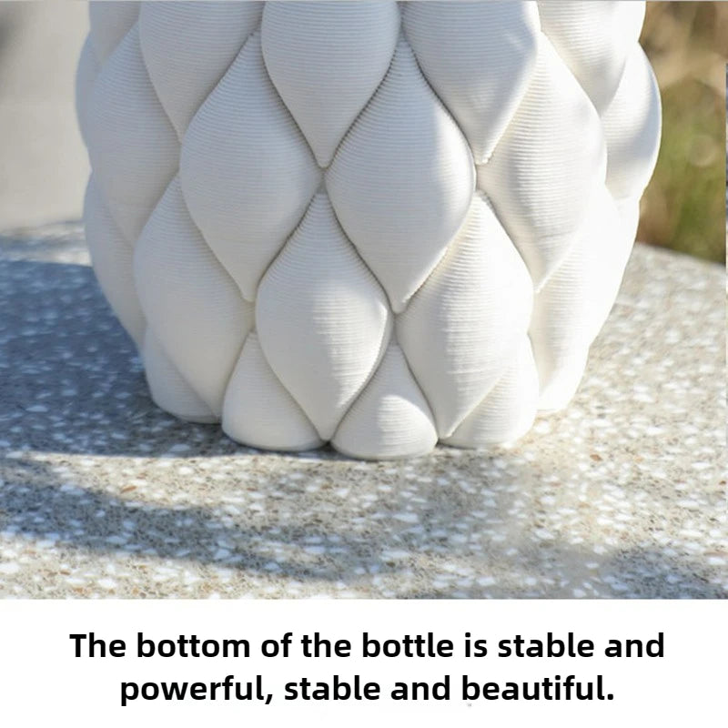 Vase en poterie — pour fleurs séchées ou culture hydroponique (vue 5) - Nesty