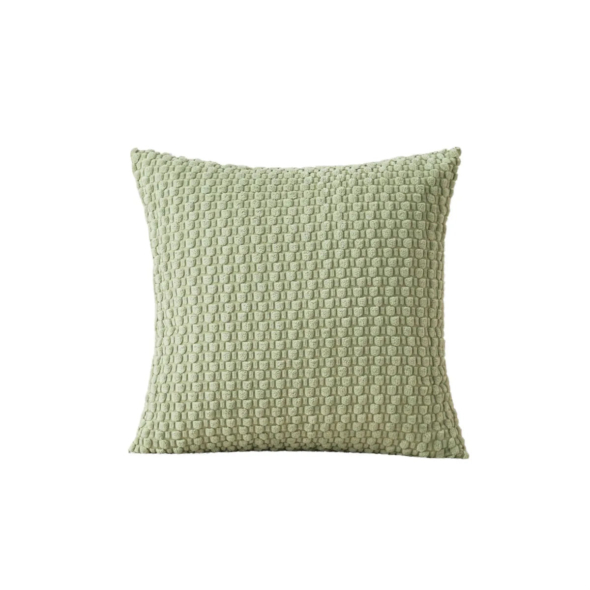 Housse de coussin réversible en velours côtelé Nesty - Carré, ton neutre (vue 11)