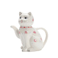 Théière en porcelaine forme de chat (vue 7) - Nesty