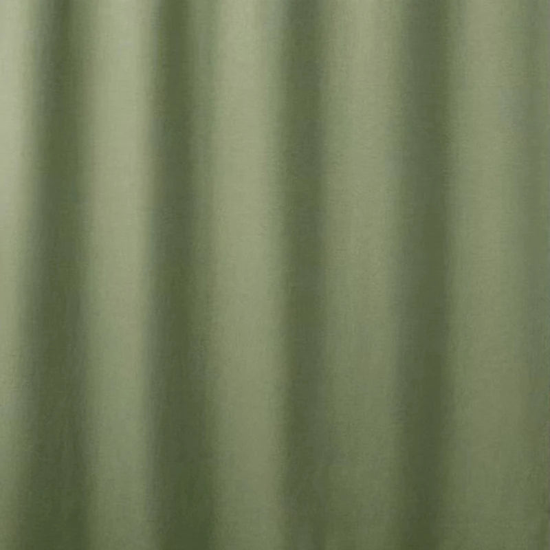 Rideau de douche imperméable gris — polyester uni, plusieurs tailles - Nesty (vue 12)