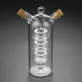 Flacon à sauce double compartiment en verre (vue 6) - Nesty
