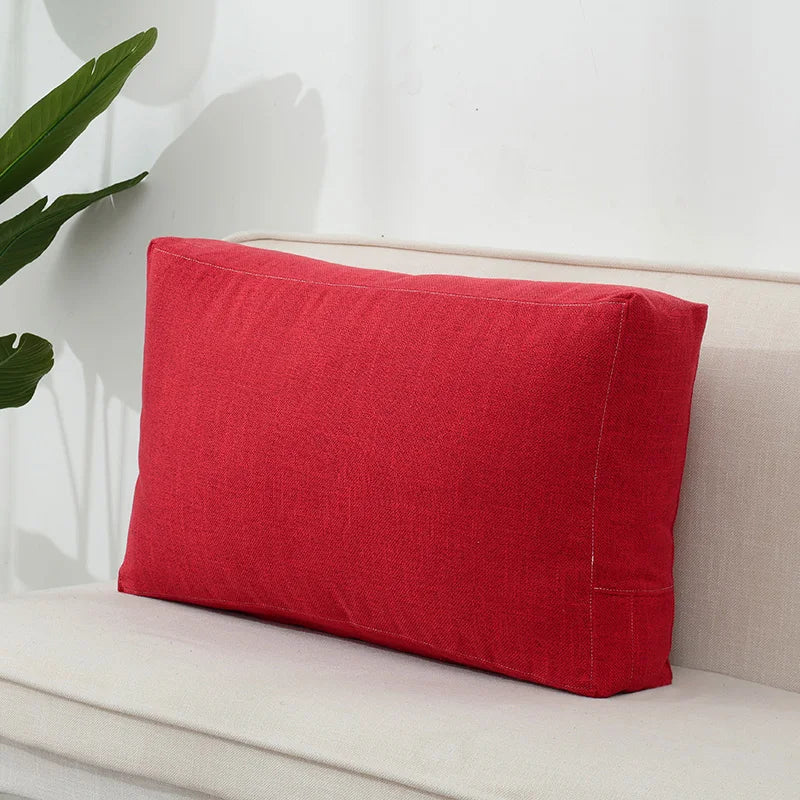 Housse de coussin de dossier en lin Nesty - Sans garnissage, tête de lit (vue 20)
