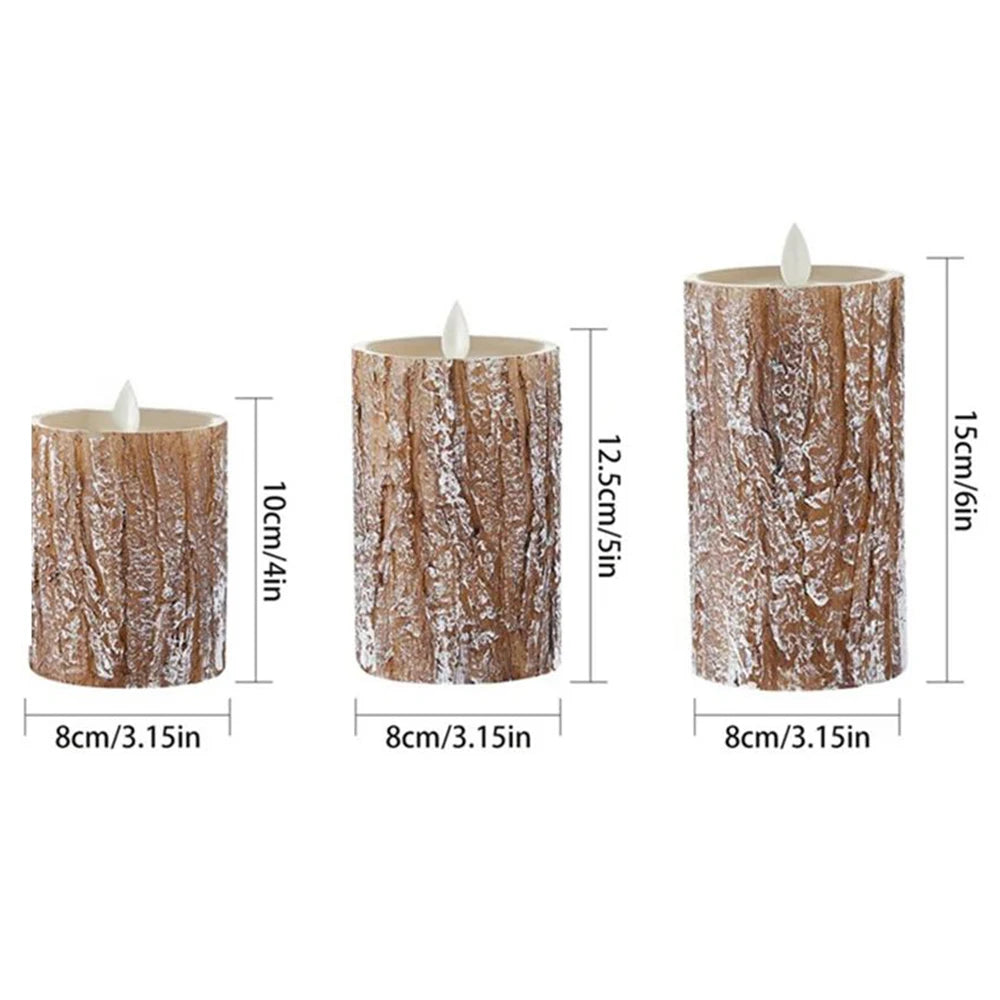 Bougie LED en cire véritable Nesty - Sans flamme, télécommande incluse (vue 7)