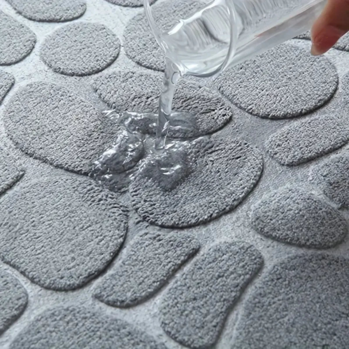 Tapis de bain long en microfibre — antidérapant, grand format - Nesty (vue 5)