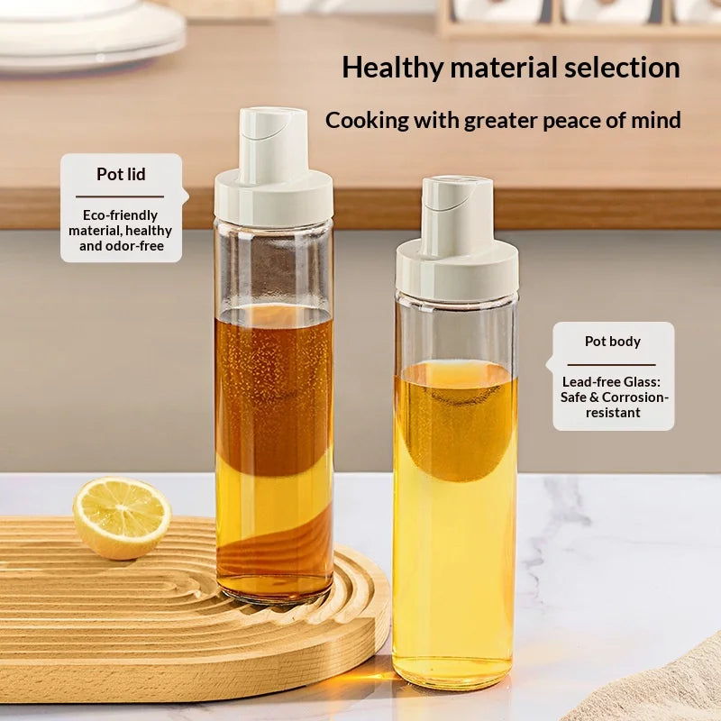 Set de bouteilles à épices en verre, pour huile et vinaigre - Nesty (vue 2)