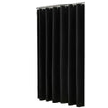 Rideau de douche noir grand format en tissu imperméable - Nesty (vue 7)