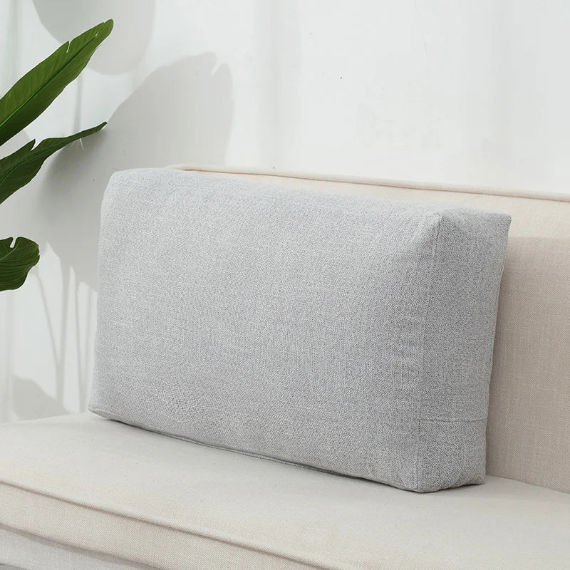 Housse de coussin de dossier en lin Nesty - Sans garnissage, tête de lit (vue 13)