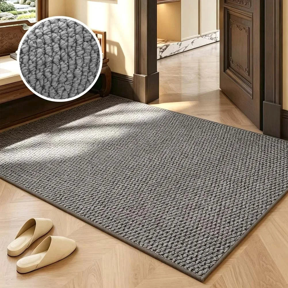 Tapis effet sisal tressé, antidérapant pour entrée et couloir (vue 10) - Nesty