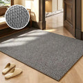 Tapis effet sisal tressé, antidérapant pour entrée et couloir (vue 10) - Nesty
