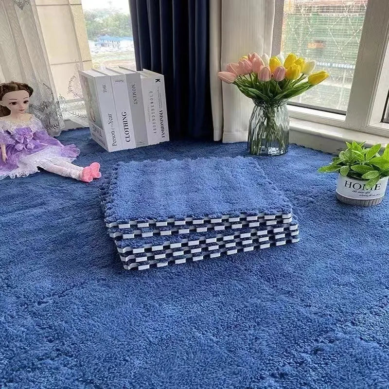 Tapis puzzle moelleux pour enfant — dalles à assembler (vue 5) - Nesty