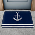 Paillasson marin boussole et voilier, motif corde et ancre (vue 7) - Nesty