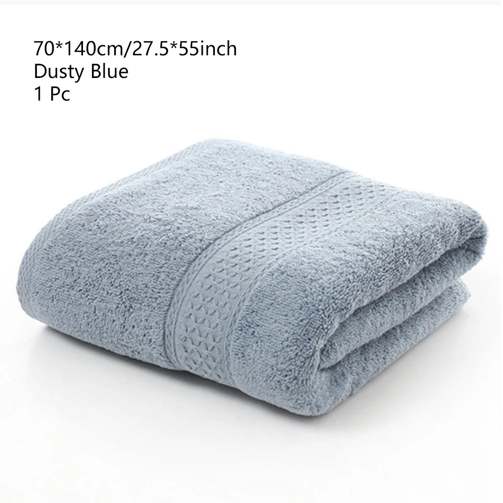 Serviette de bain en coton uni — style hôtel - Nesty (vue 8)