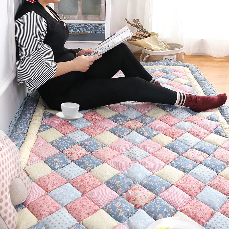 Tapis matelassé épais — chambre et salon - Nesty (vue 1)