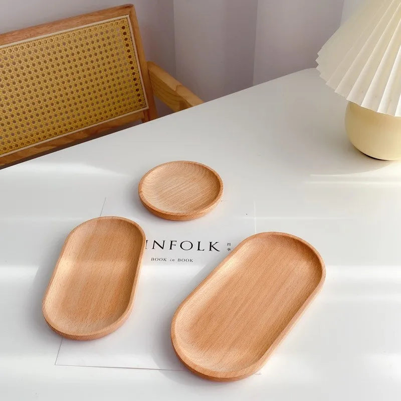 Plateau en bois de noyer — modèle japonais (vue 5) - Nesty