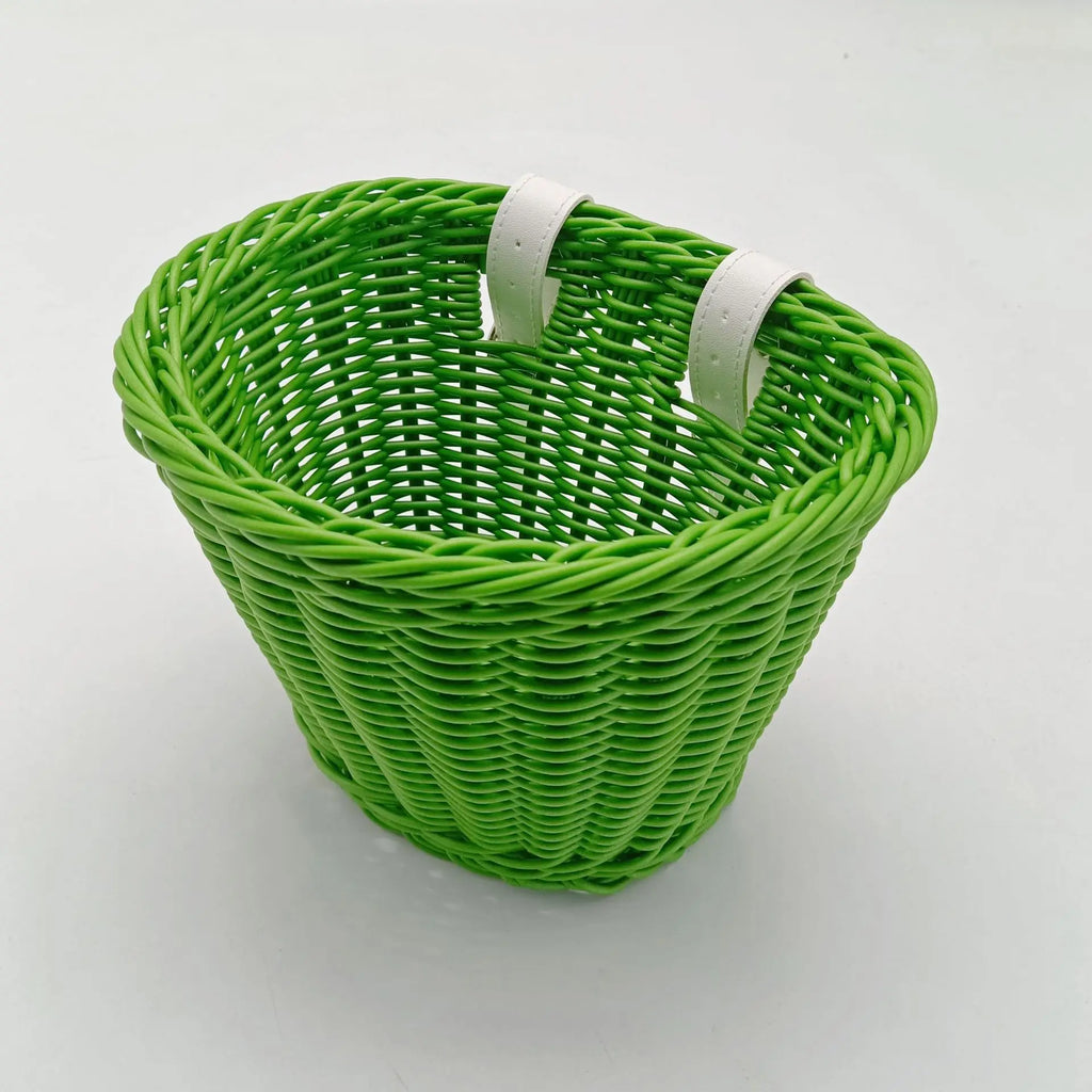 Panier de rangement tressé effet rotin, plastique multi-usages (vue 16) - Nesty