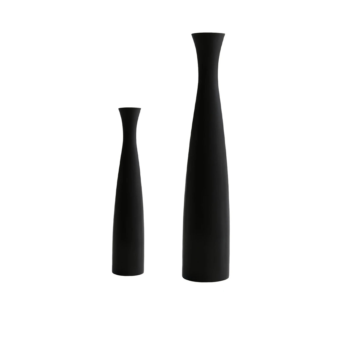 Duo de vases décoratifs blanc et noir, motif ajouré - Nesty (vue 6)